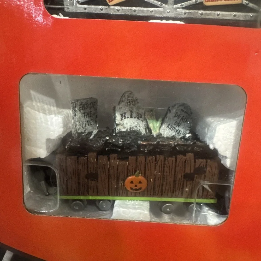 Lemax Spooky Town Express Train Set Signature Collection 94954 Halloween Tested